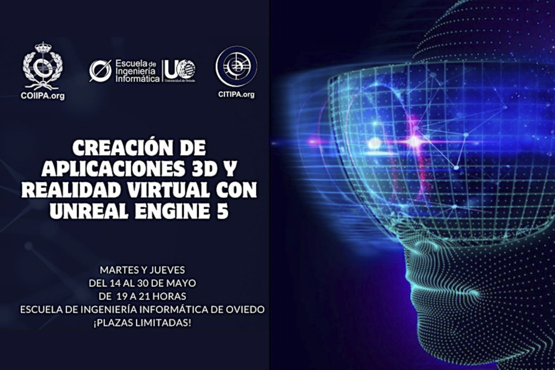 Curso Creación de Aplicaciones 3D y Realidad Virtual con Unreal Engine 5 -CITIPA-COIIPA