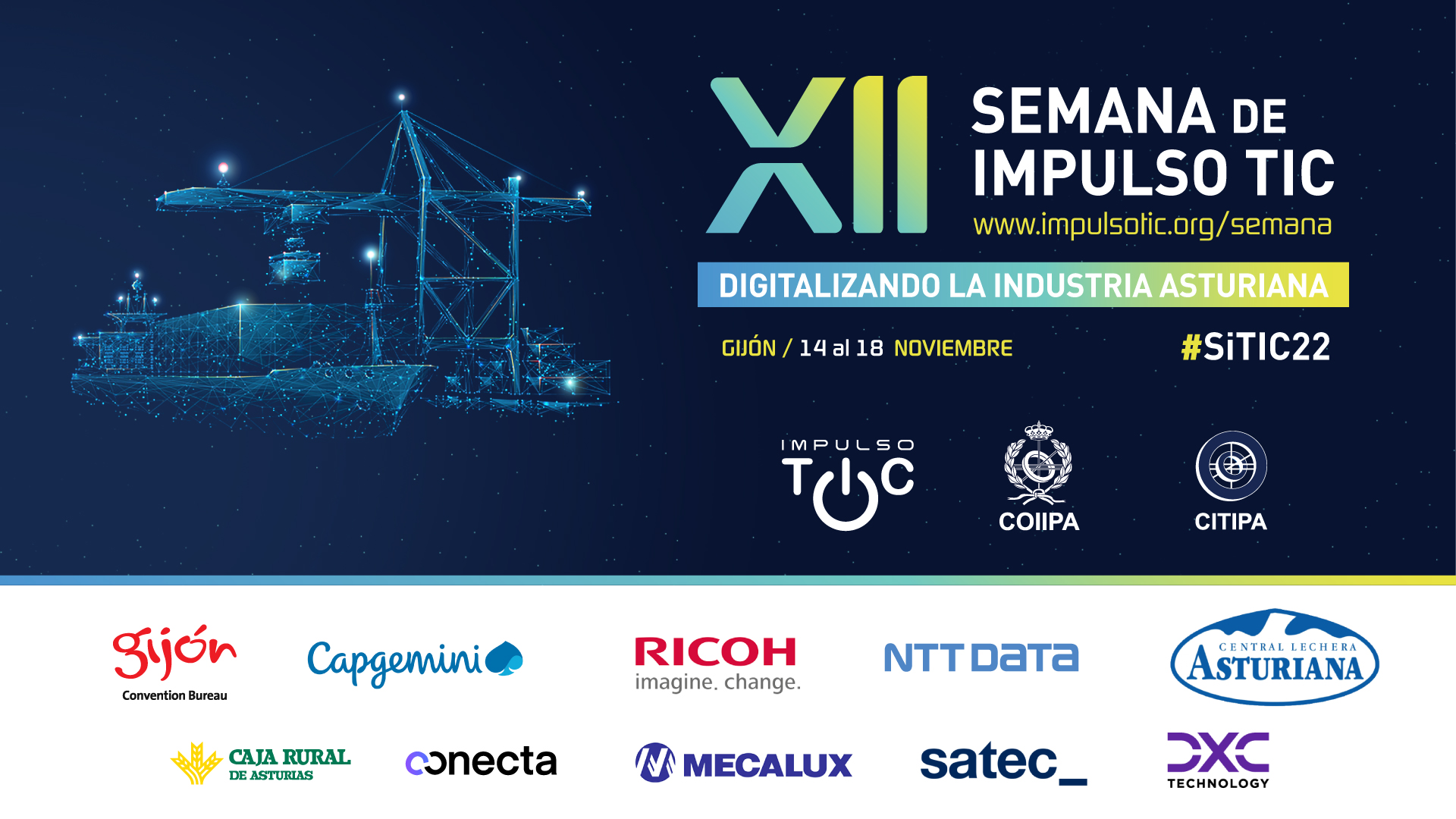 #SiTIC22: Digitalizando la Industria Asturiana.